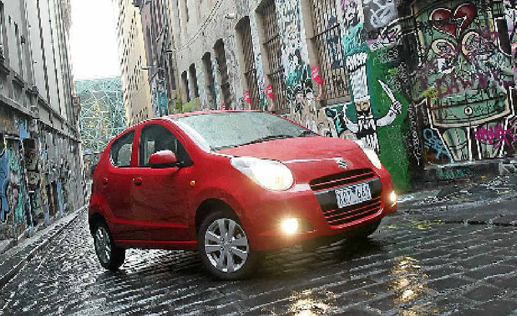 The Suzuki Alto comes with stability control and anti-lock brakes at a bargain price. The Suzuki Alto comes with stability control and anti-lock brakes at a bargain price.